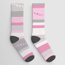 Bubbles and Stripes Socks