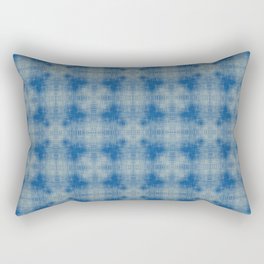 Mini Hatch Blue Rectangular Pillow