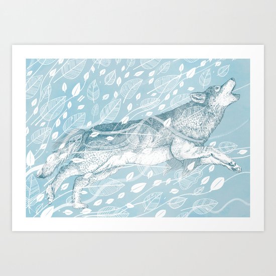 Wild Wind Art Print