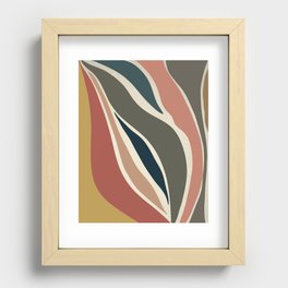 Heart - Abstract Art Print Recessed Framed Print