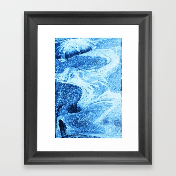 River Framed Art Print
