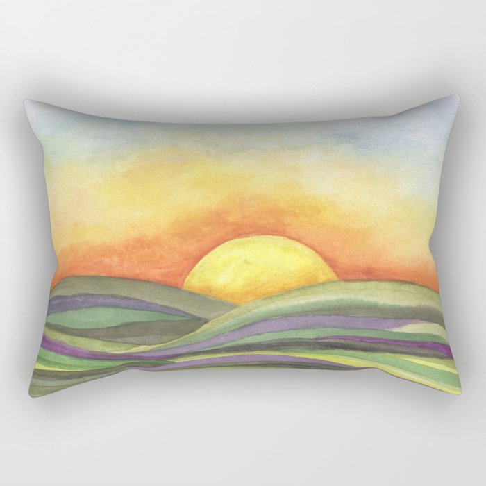 Sunrise, Sunset Rectangular Pillow