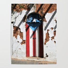 Puerto Rico Flag  ,pride Poster