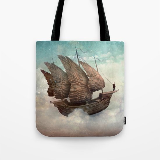 Flying Merchant Tote Bag