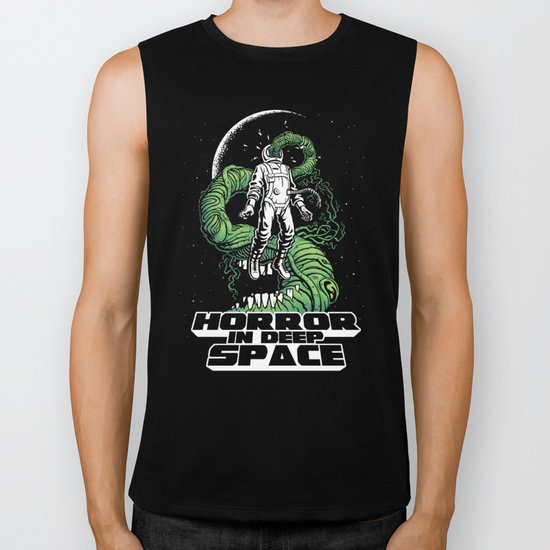Horror In Deep Space Biker Tank