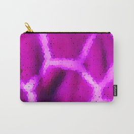 Abstract Pink Giraffe Pattern Artwork Carry-All Pouch