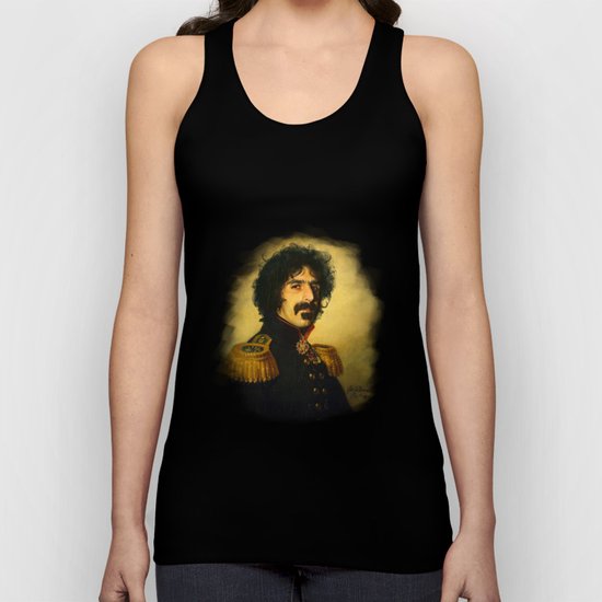 Frank Zappa - replaceface Unisex Tank Top