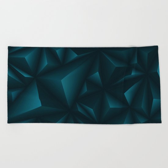 Polygonal Beach Towel