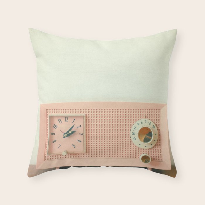Easy Listening Throw Pillow by Cassia Beck Society6