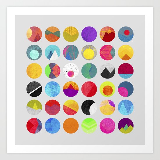 Dots - I Art Print