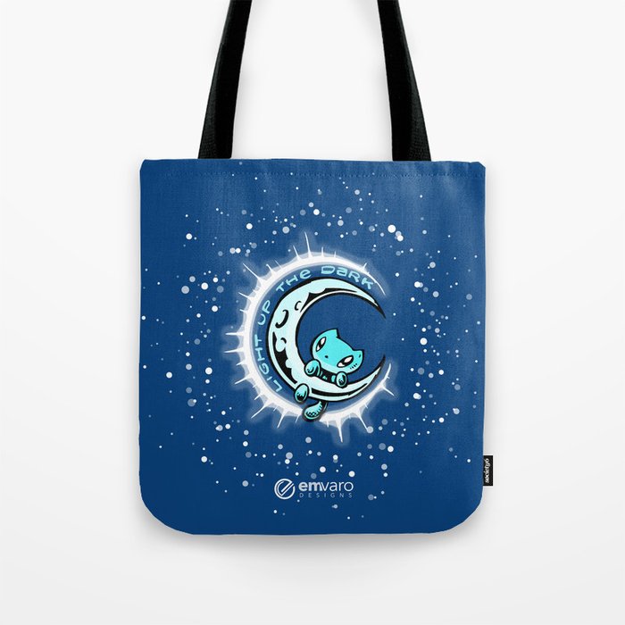 Skribbles: Light Up The Dark Tote Bag