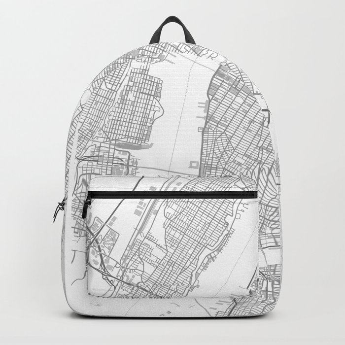 New YorK City Map Backpack