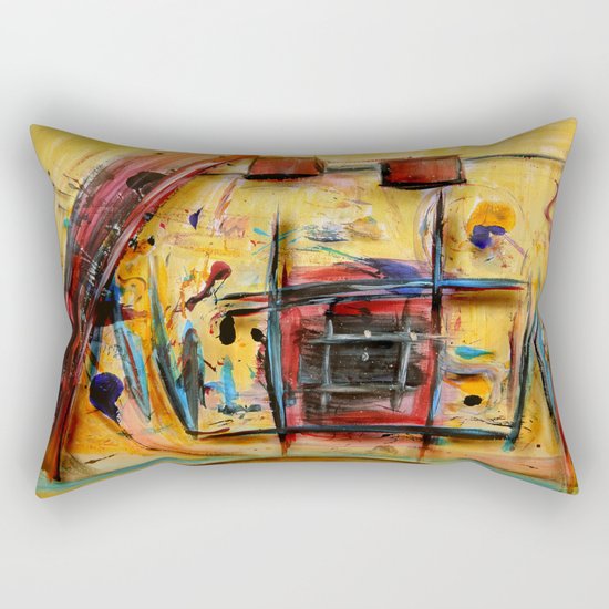 Acryl-Abstrakt 32 Rectangular Pillow