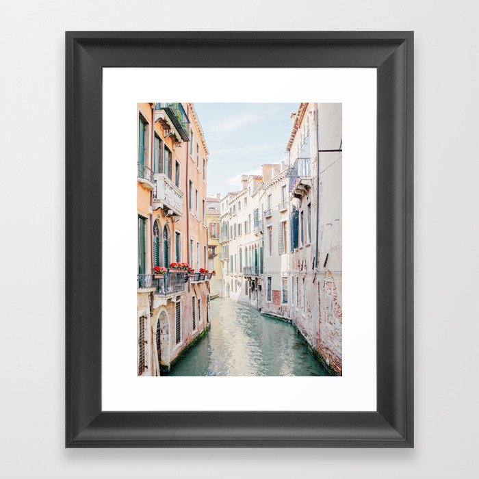 Venice Morning - Italy Travel Photography Framed Art Print
