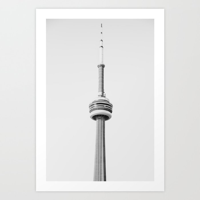 CN Tower Toronto | urban photography travel city canada architecture Art Print