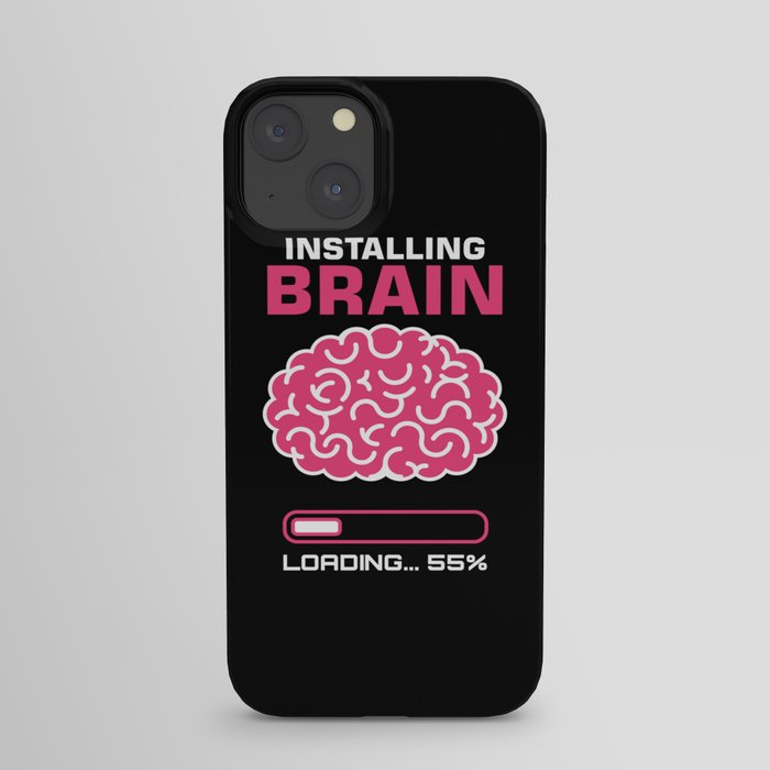 Installing Brain Neurology Science iPhone Case