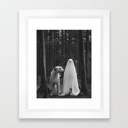 Boo! Framed Art Print