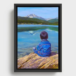 Surrounded by Nature Framed Canvas