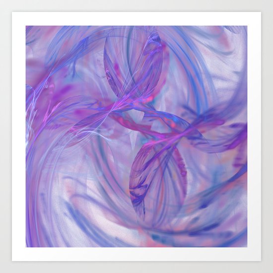 blue love Art Print