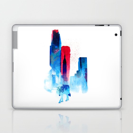 The wolf of the City Laptop & iPad Skin