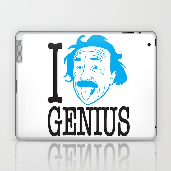 I __ Genius Laptop & iPad Skin