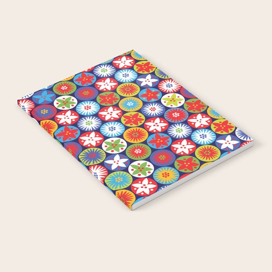 Festive Print Notebook