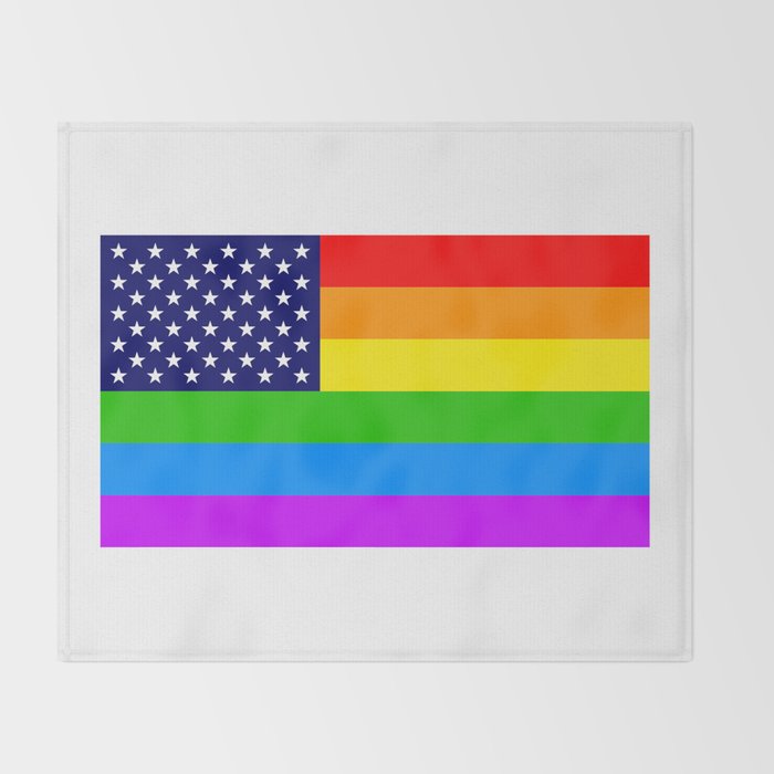Gay USA Rainbow Flag American LGBT Stars And Stripes Throw Blanket Enchanting Stars And Stripes Throw Blanket Gay USA Rainbow Flag American LGBT Stars And Stripes Throw Blanket Enchanting Stars And Stripes Throw Blanket