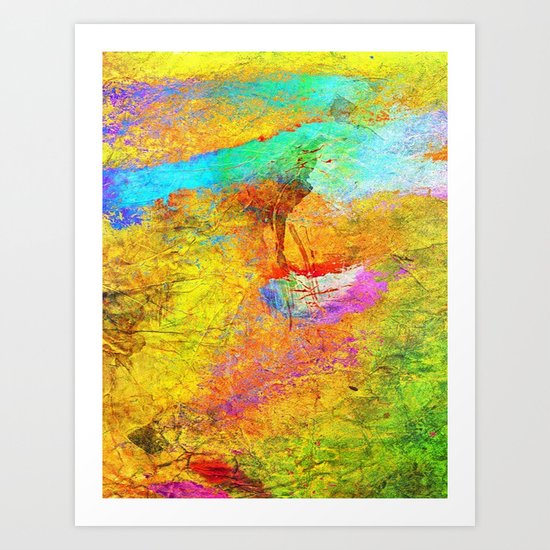 Abstract Texture 04 Art Print