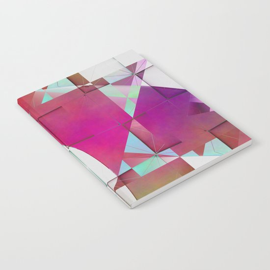 Multicolored abstract no. 64 Notebook