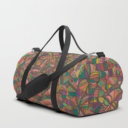The Drummer 4 African music painting Duffle Bag
