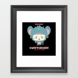 Sweetshishee, Cute Monster, Japan, Yōkai Framed Art Print