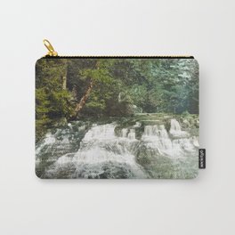 Paradise Falls - Pocono Mountains Pennsylvania - Circa 1900 Photochrom Carry-All Pouch