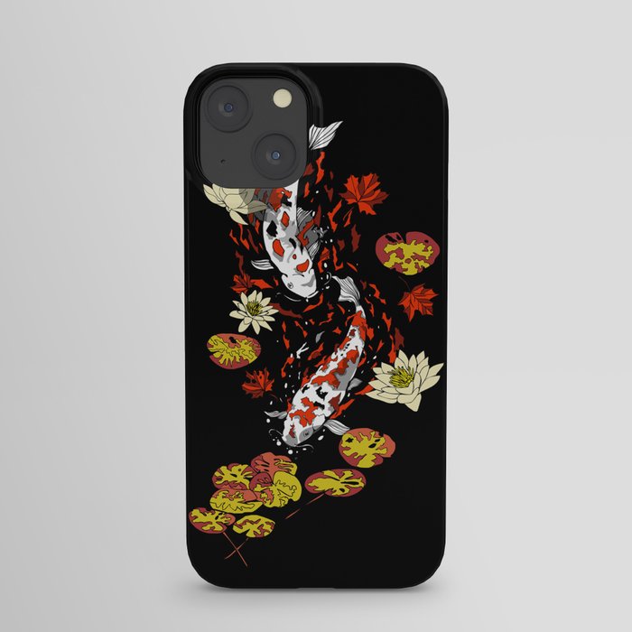 FALLING FISHES iPhone Case