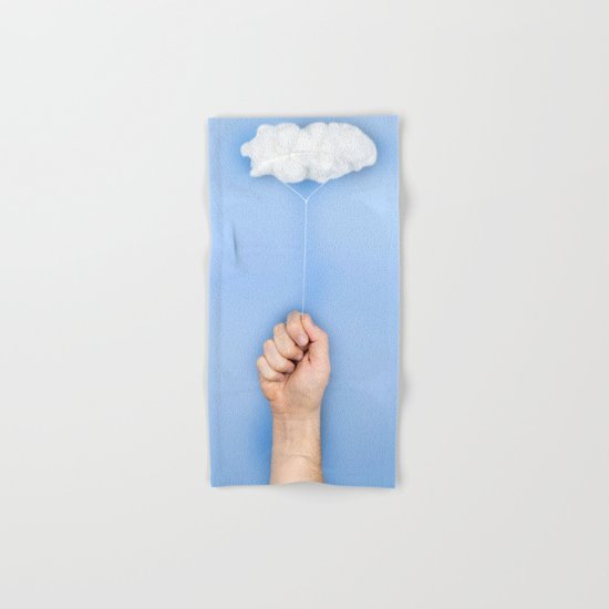 My cloud balloon Hand & Bath Towel