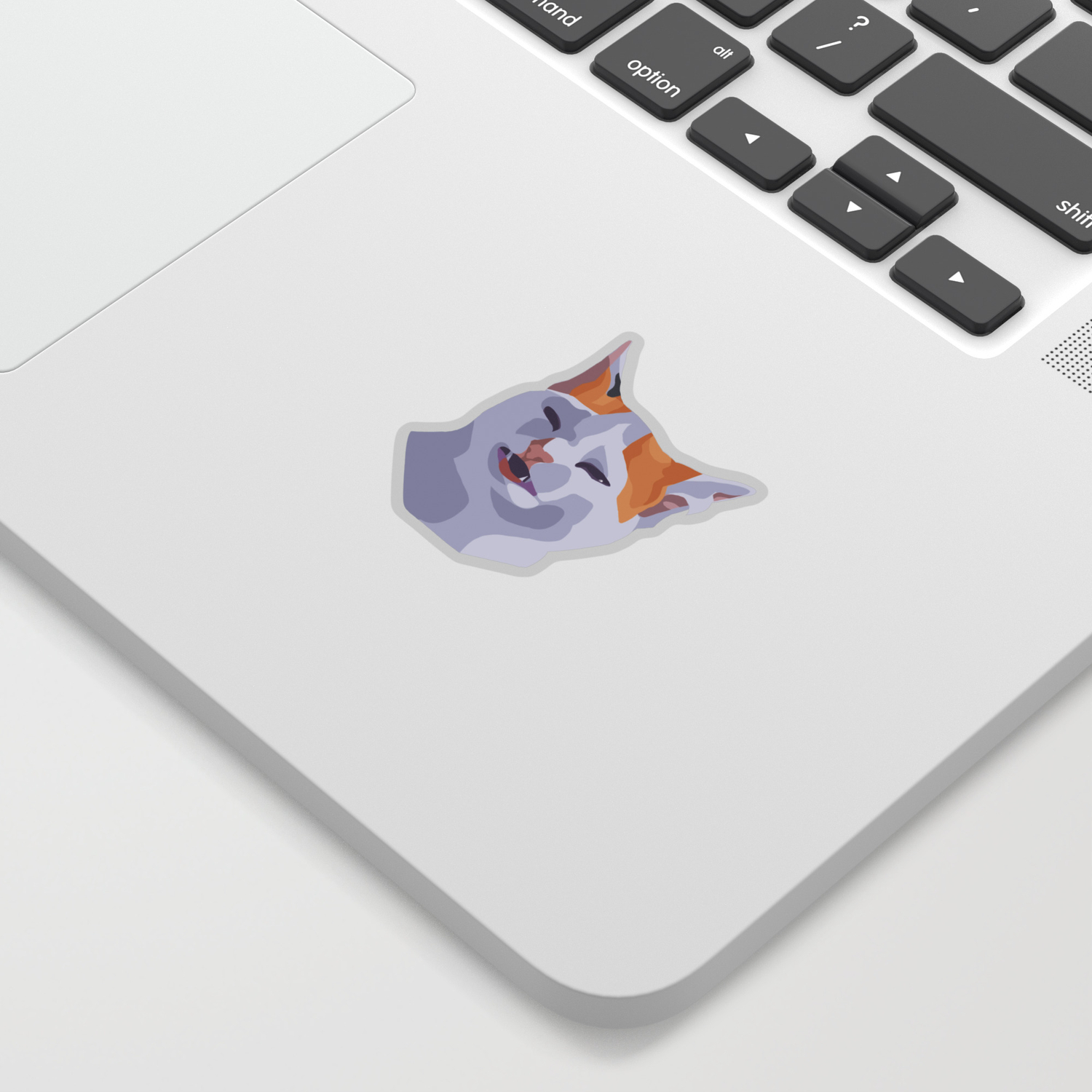 Angry Cat No Banana Sticker By Desyx Society6