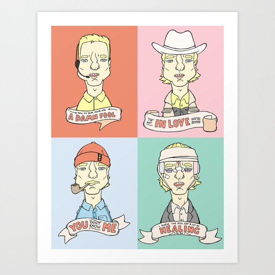 Wes' Owens Art Print
