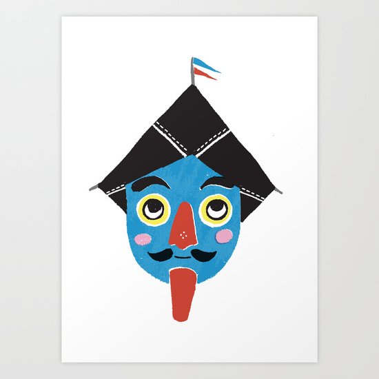 Drachen Art Print