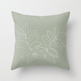 sage decorative pillows