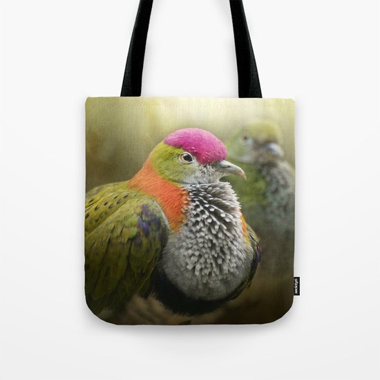 Superb Fruit Dove Tote Bag