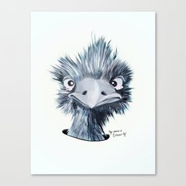 My name is EMU-ly Canvas Print