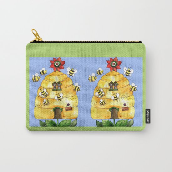 Busy Bees Carry-All Pouch