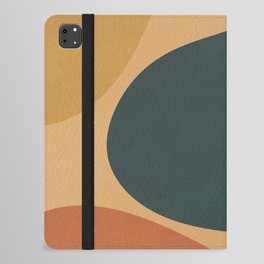 Nordic Earth Tones - Abstract Shapes 2 iPad Folio Case