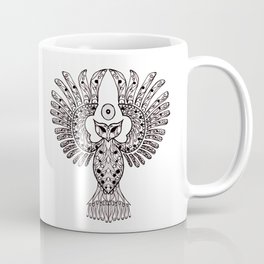 Night Owl Lineart Coffee Mug