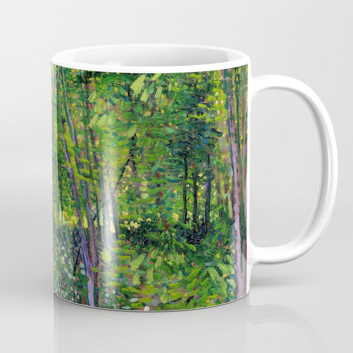 Vincent Van Gogh Trees and Undergrowth 1887 Coffee Mug