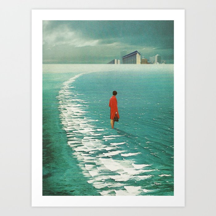 Waiting For The Cities To Fade Out Art Print