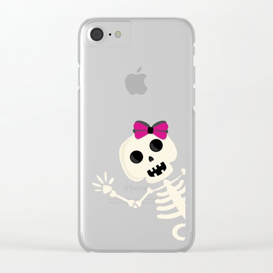 Peek a Boo Clear iPhone Case