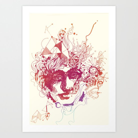 Mars Art Print