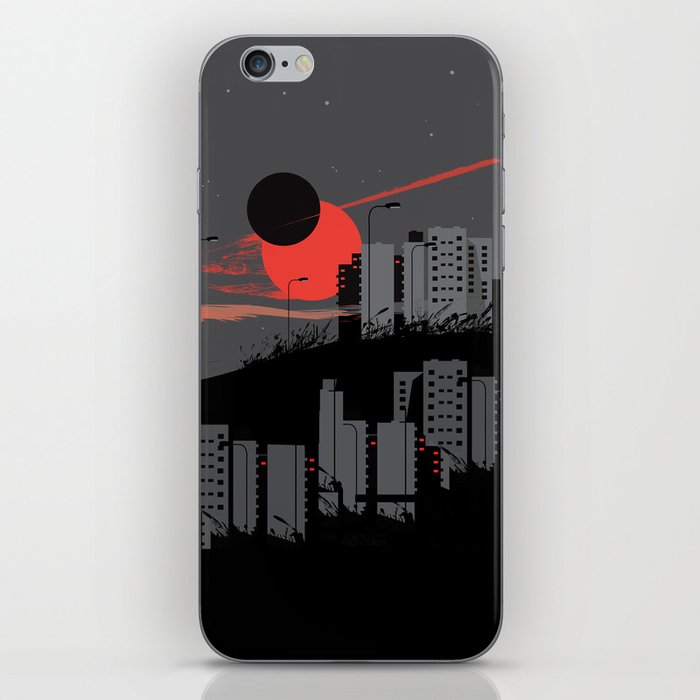 apocalypse city iPhone Skin
