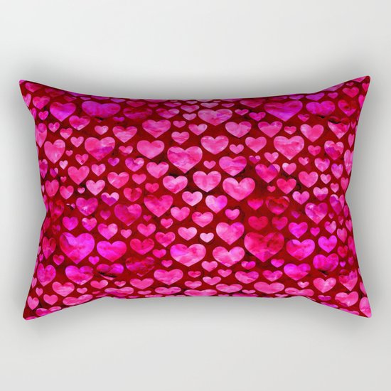Heart Pattern 01 Rectangular Pillow