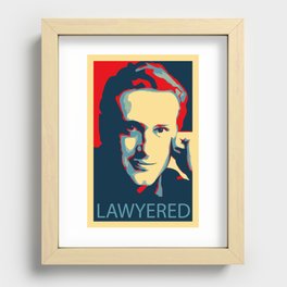 LAWYERED Recessed Framed Print